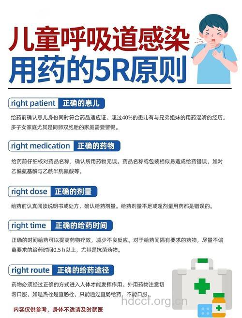孩子感冒了用药要遵循原则