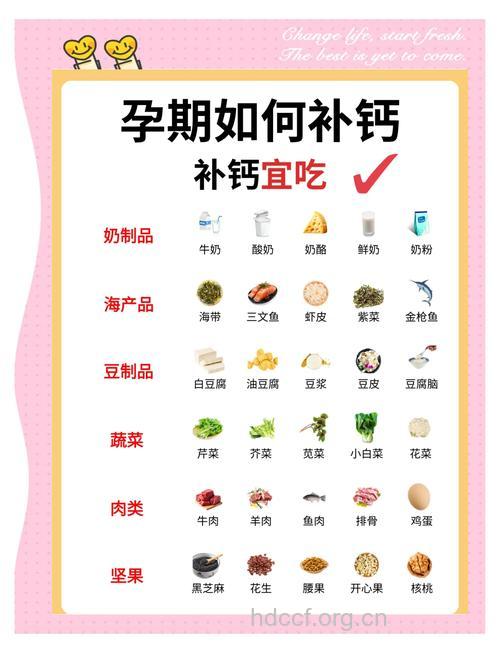孕妇补钙的五条金标准