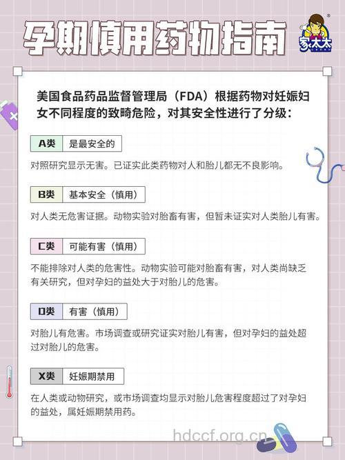 怀孕期间禁用西药指南
