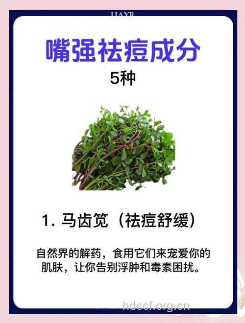 中草药治疗青春痘有奇效