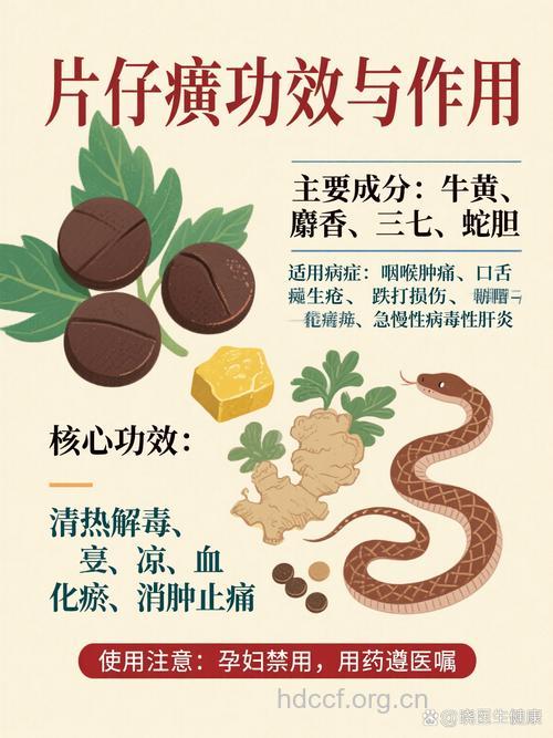 片仔癀的作用功效是什么？