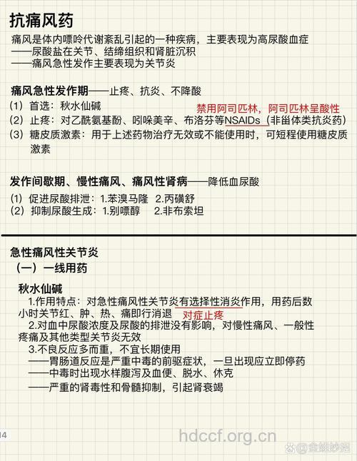 痛风患者如何选药?