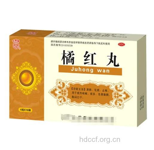肥胖型咳嗽首选中成药――橘红丸