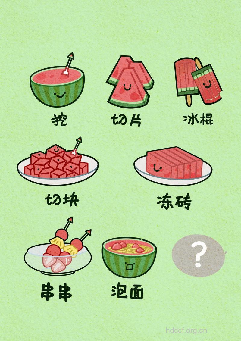 你知道怎么吃西瓜减肥