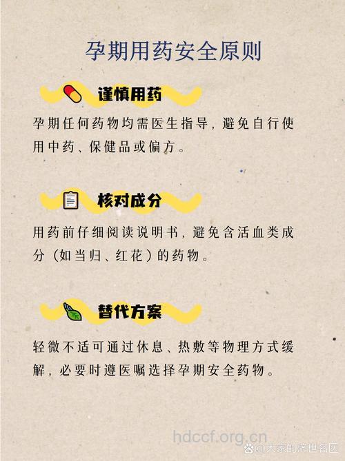 妊娠期用药对胎儿的影响