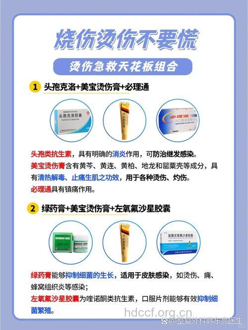 皮肤损伤后如何处理用药?