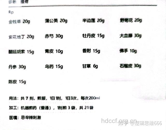 疏肝散结方――治老年性前列腺肥大