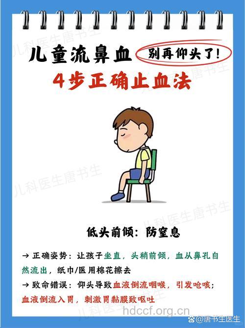 孩子突然流鼻血该如何来处理