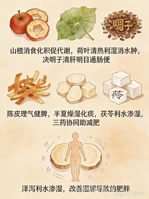 常用的中药减肥药材有哪些？
