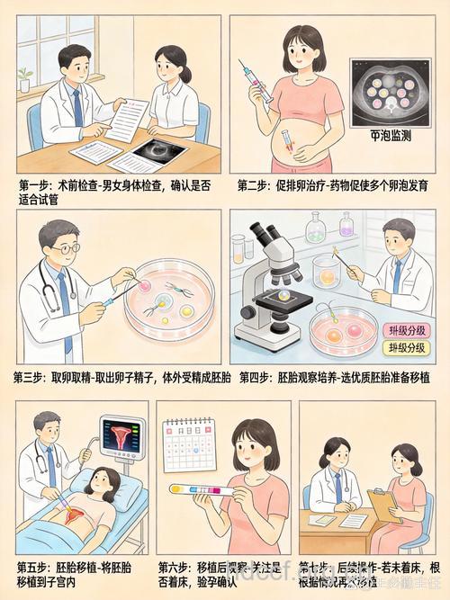试管婴儿取精子卵子的步骤 试管婴儿取精子卵子及培育全程